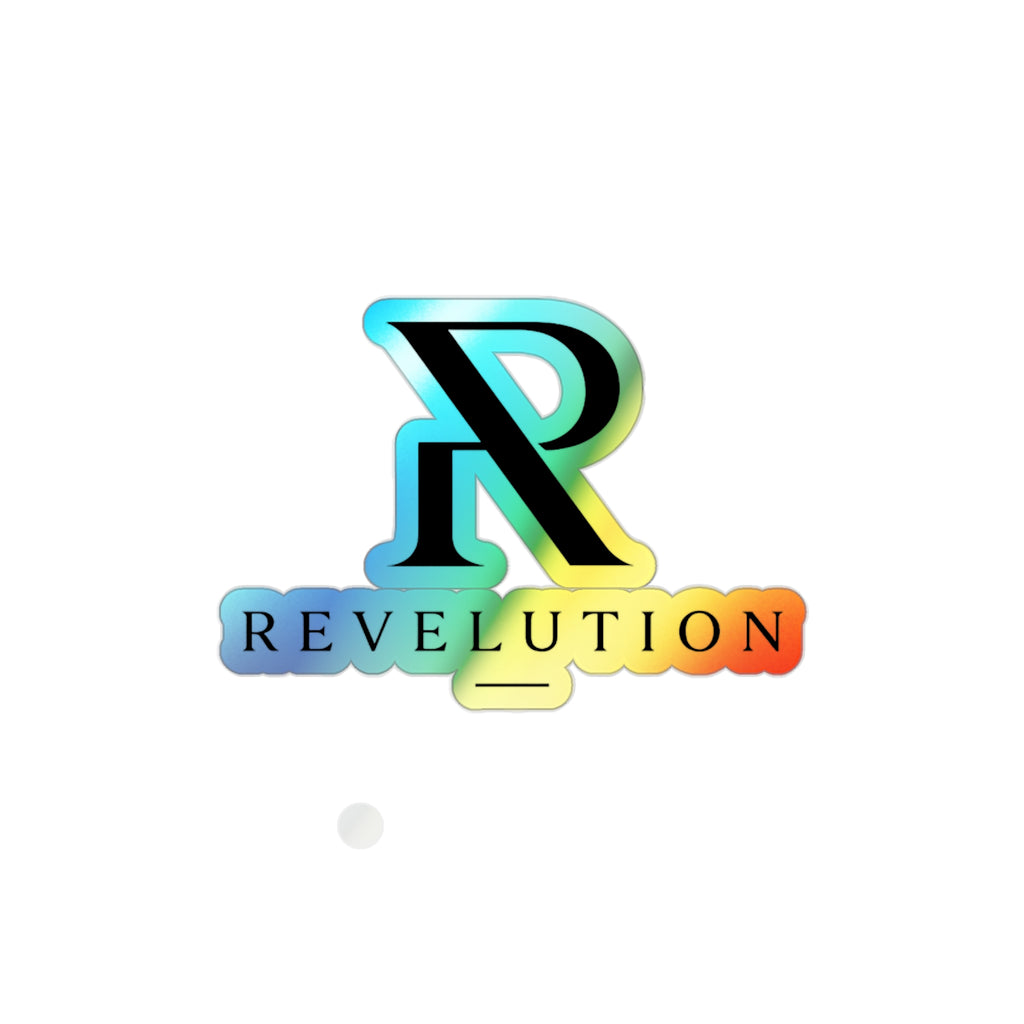 Holographic 'Revelution' Vinyl Decal